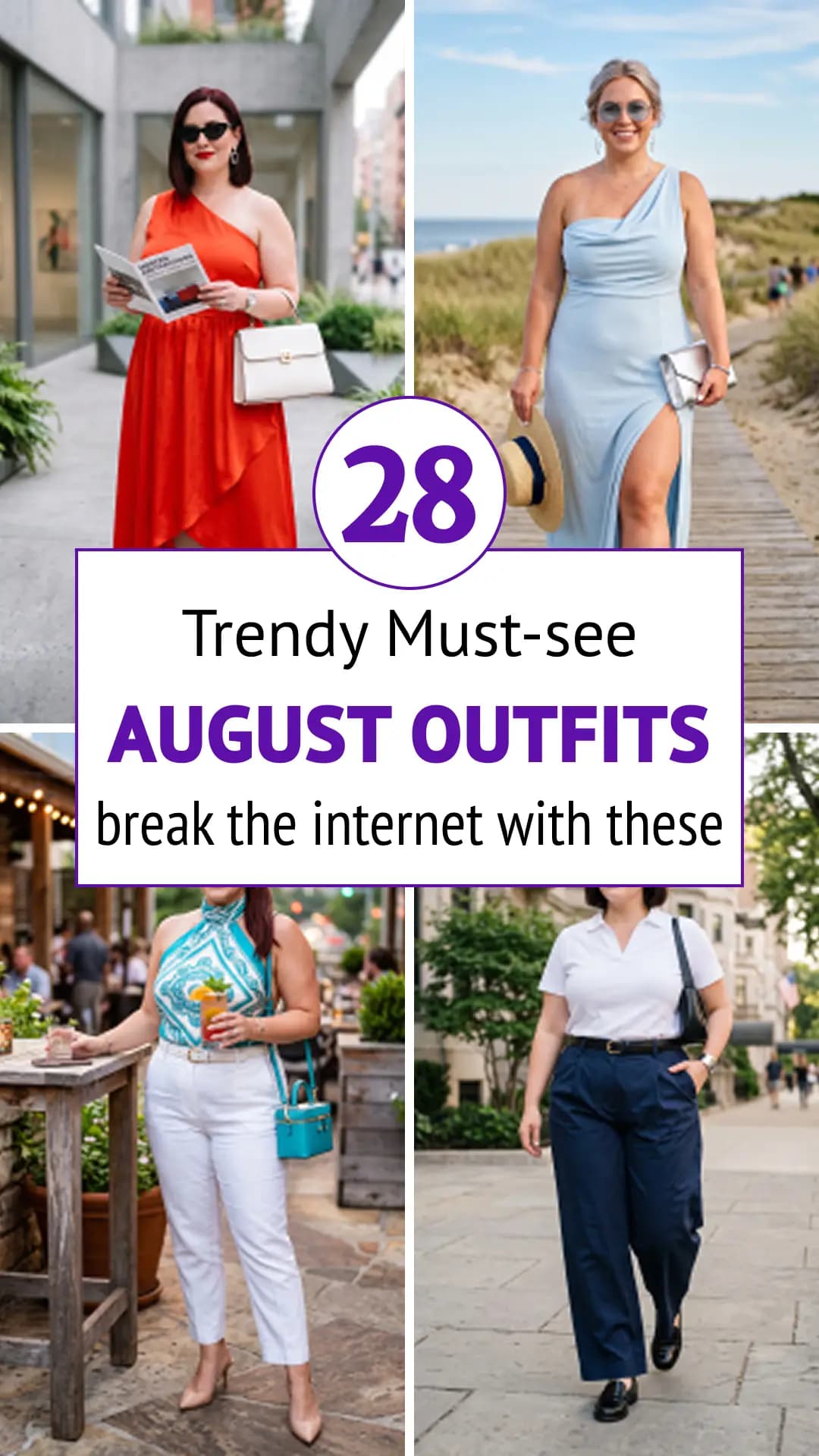 28 Plus Size August Outfits to End Summer in Style (2026) | Curvy Late Summer Wardrobe & Transition Styling Guide