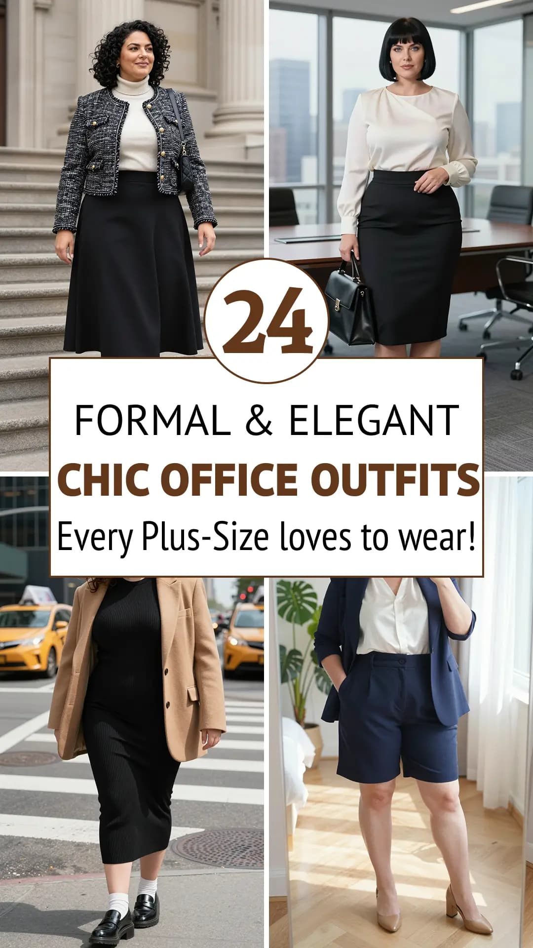 24 Chic Office Outfits for Plus Size Women 2026 💼✨ | Curvy Professional Style Guide | How to Dress for Work as a Plus Size Woman