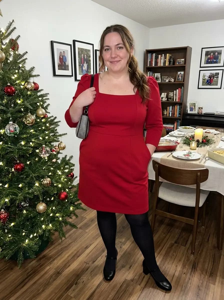 30 Plus Size Christmas Dinner Outfits That Finally Get Comfort and Style Right