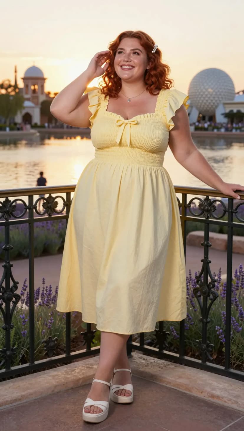 Yellow Cotton Sundress