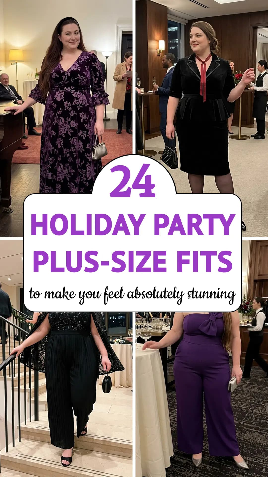 24 Plus-Size Holiday Party Outfits To Make You Feel Absolutely Stunning | The Holiday Party Outfits Plus Size Women Are Pinning Right Now