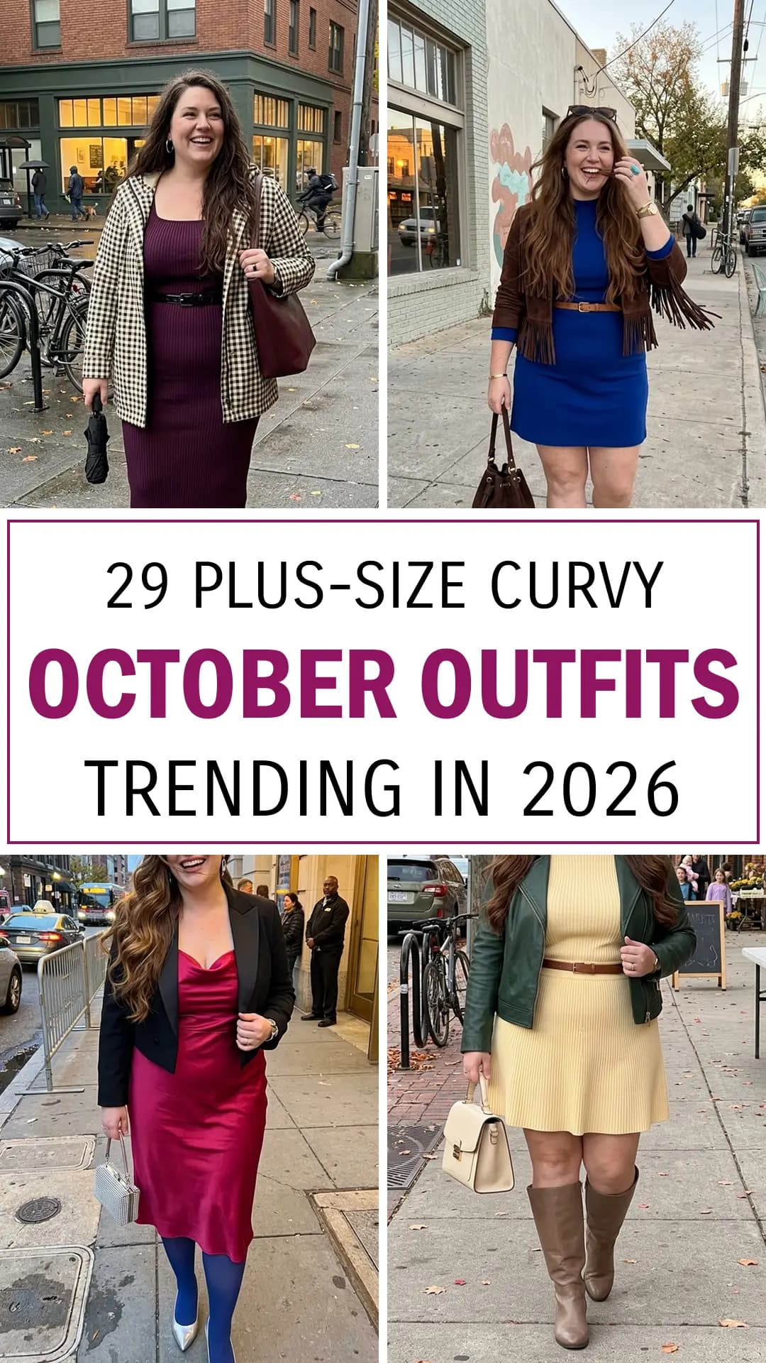 29 Plus-Size October Outfits That Make Cozy Season Look So Chic