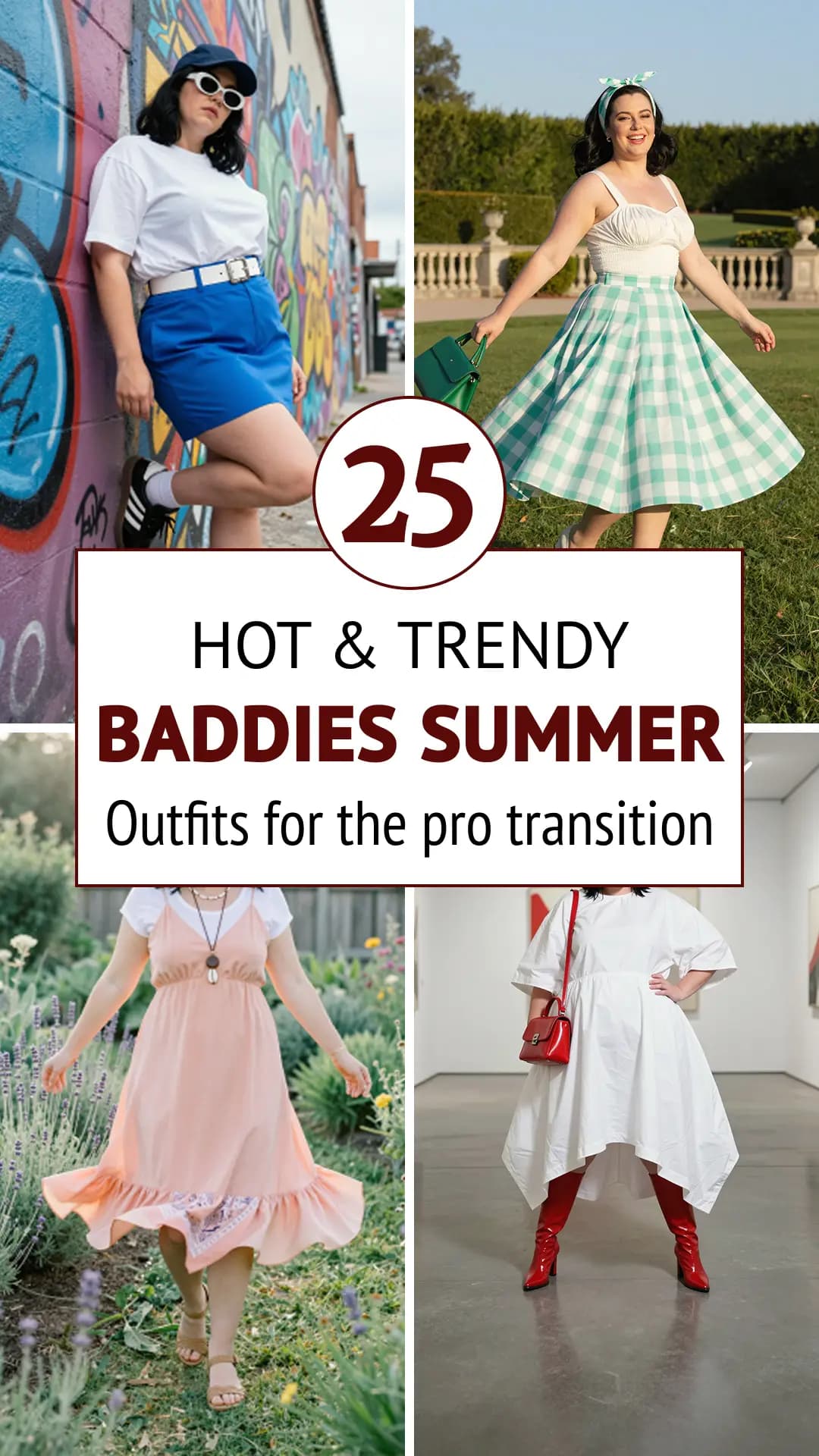 25 Fierce Baddie Summer Outfits for Curvy Women (2026) | Streetwear Glam, Bodycon Looks & Insta-Aesthetic Style