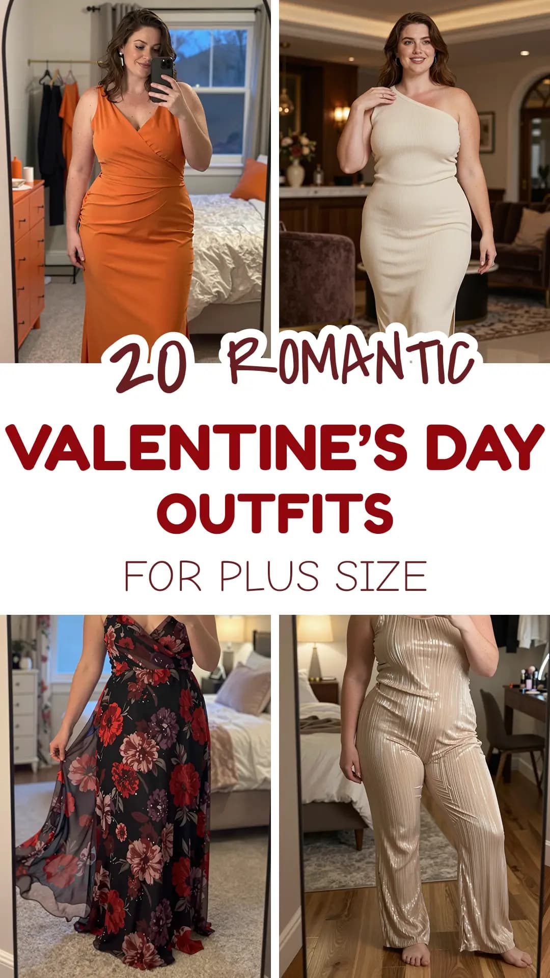 10 Plus Size Valentine's Day Outfits That Make a Statement for this year's Valentines 2026