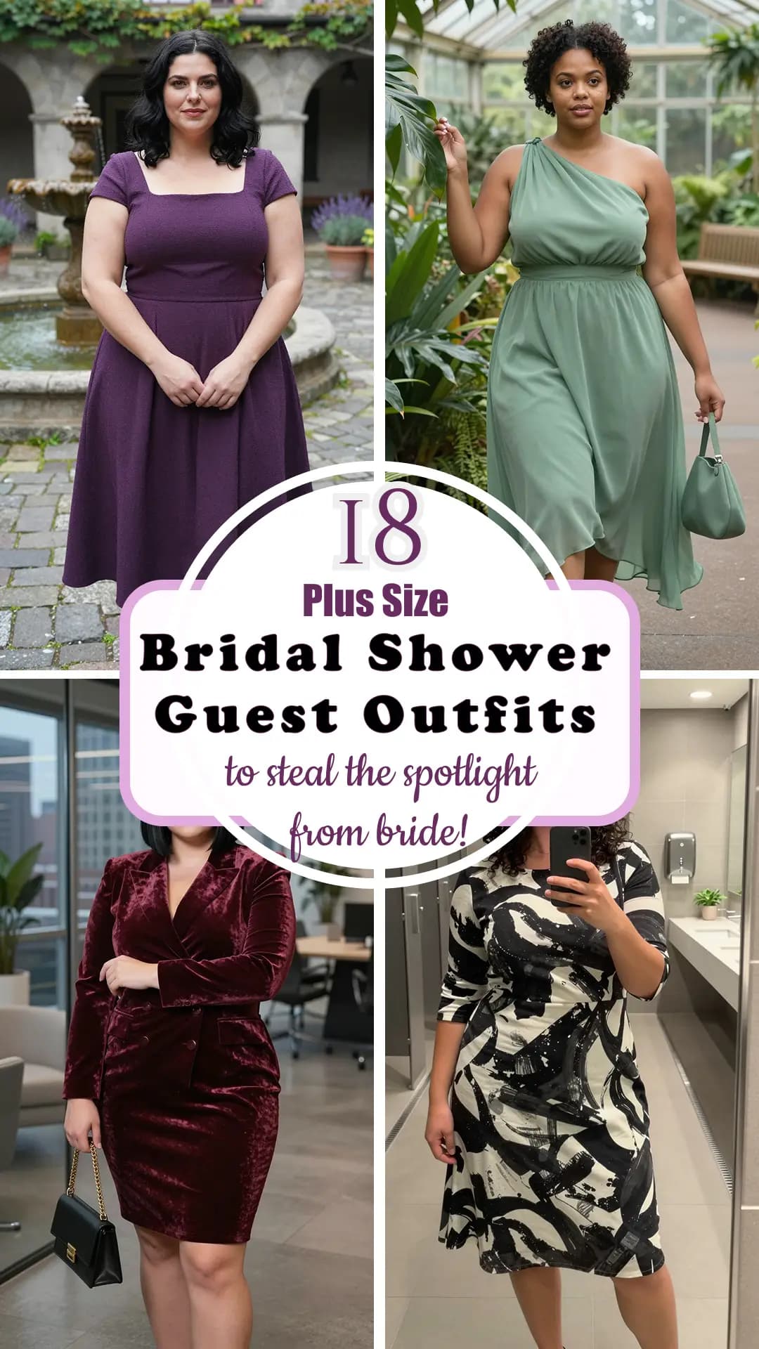 18 Stunning Bridal Shower Guest Outfits for Plus Size Women (2026)