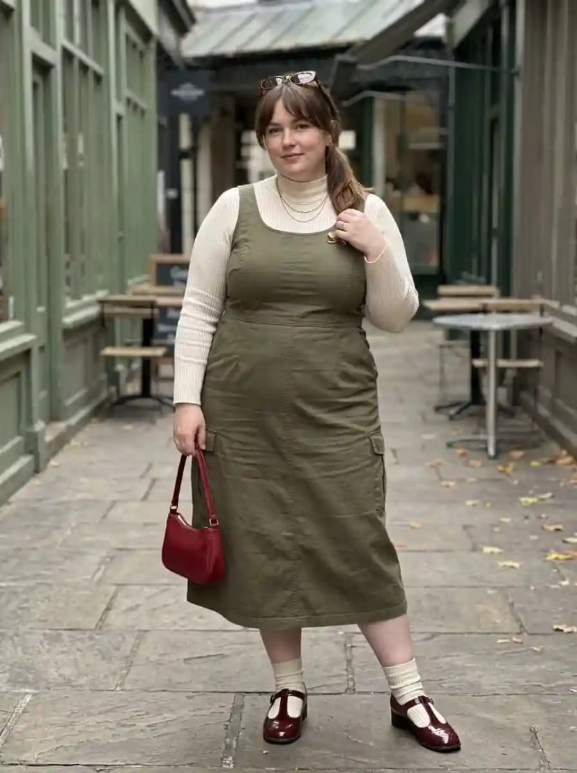 Plus Size Fall London Outfits