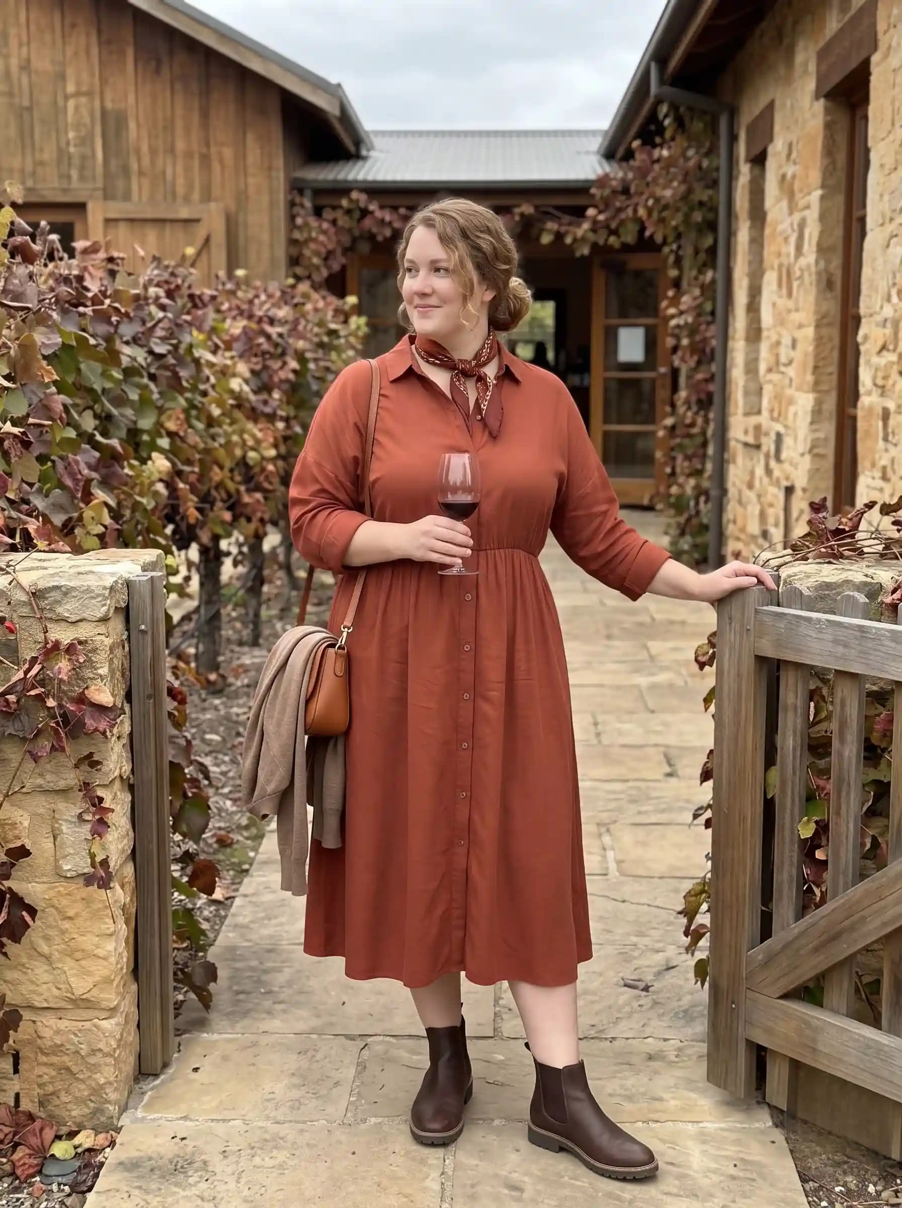 29 Plus Size Fall Winery Outfits to Look Chic and Confident (2026)