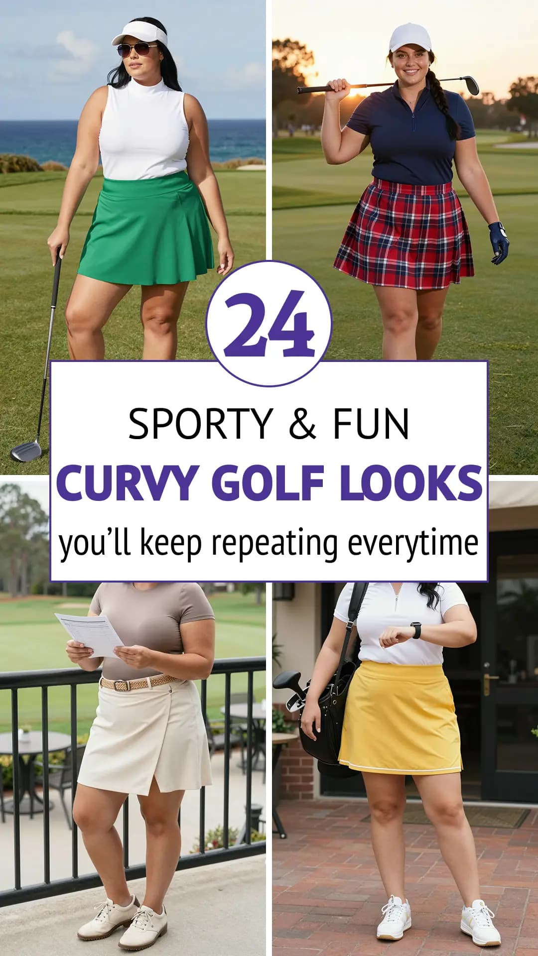 24 Stylish Golf Outfits for Plus Size Women (2026)