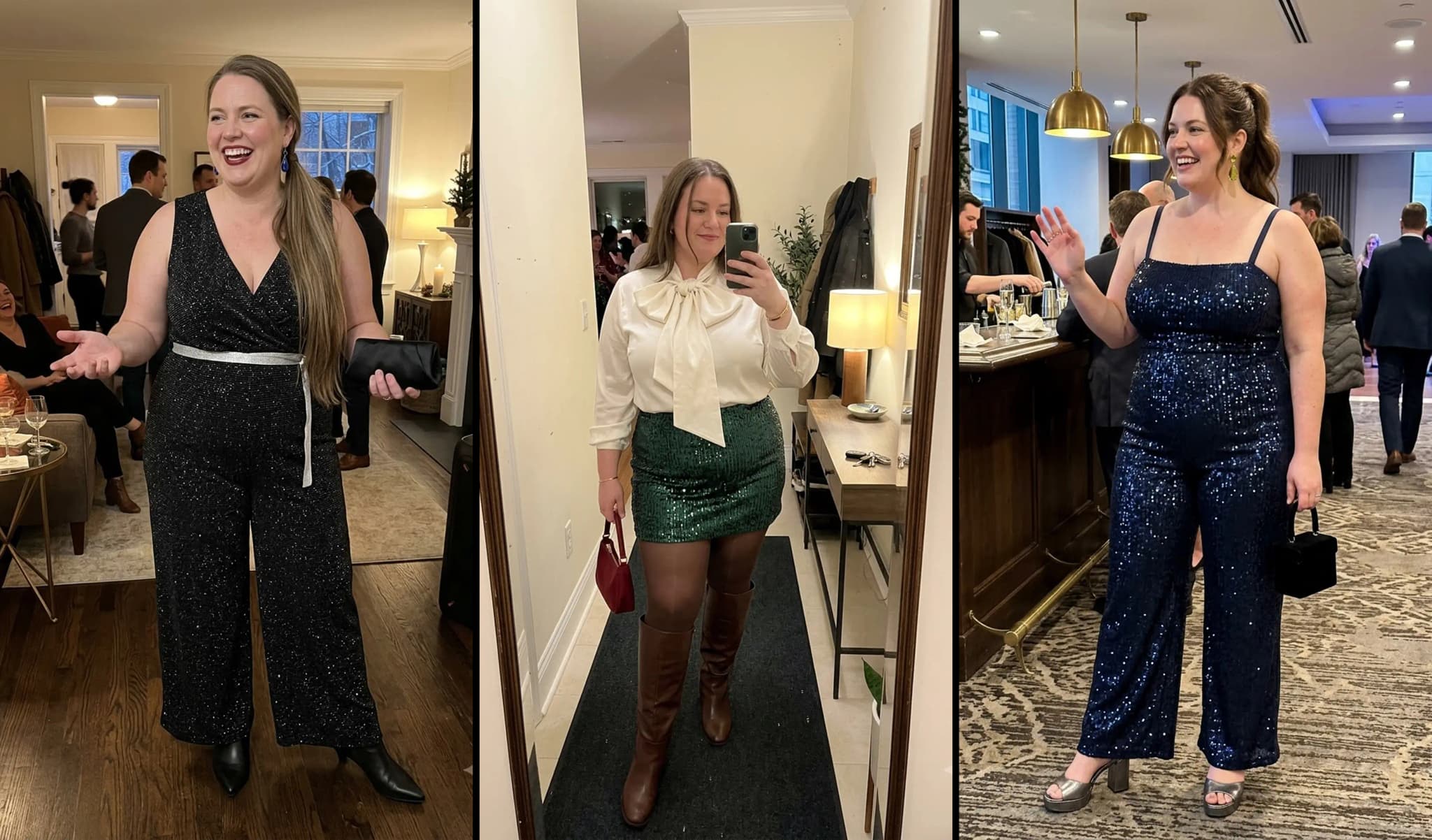 The Holiday Party Outfits Plus Size Women Are Pinning Right Now
