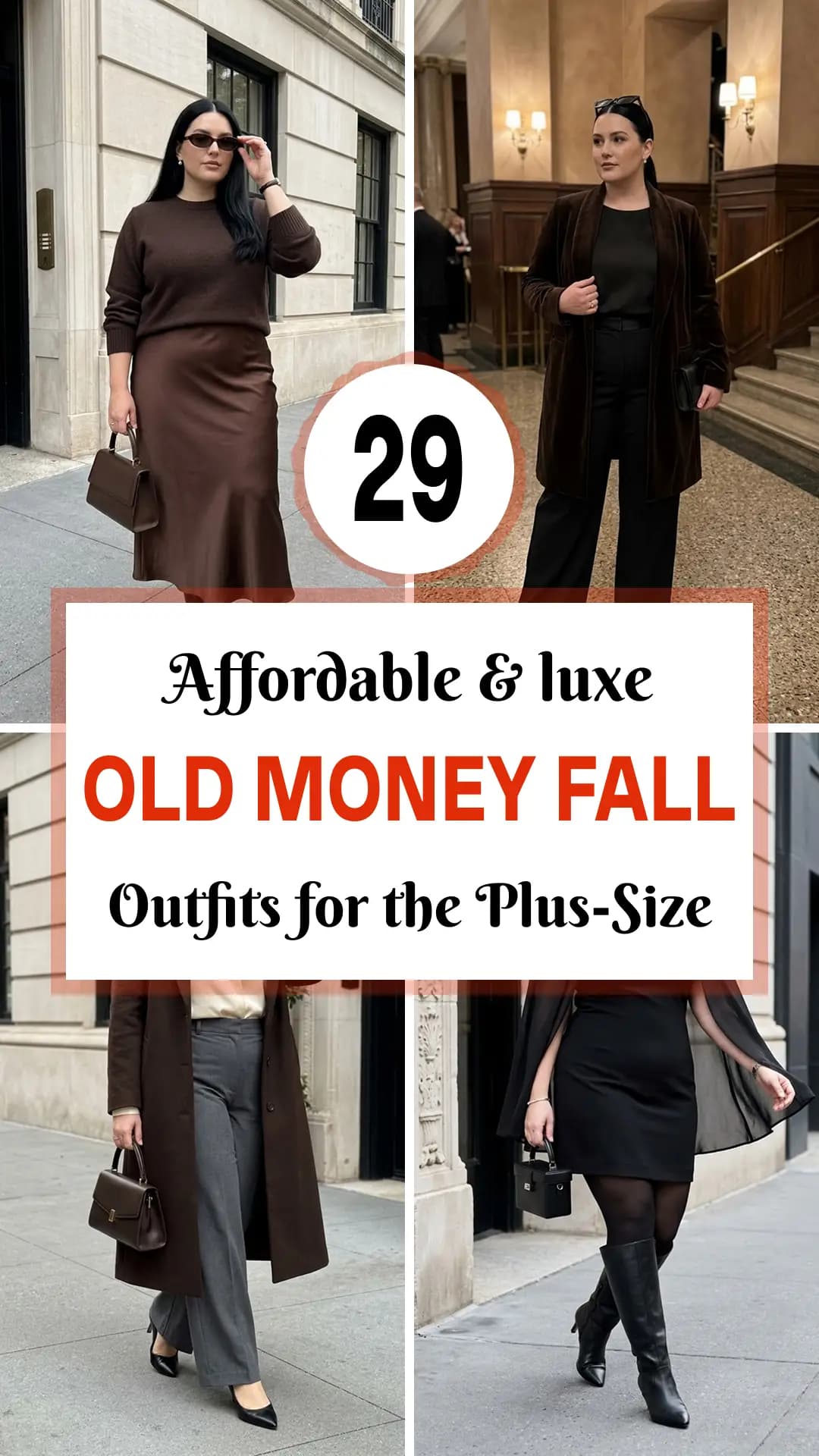 29 Old Money Fall Outfits for Plus Size Women That Look Effortlessly Expensive