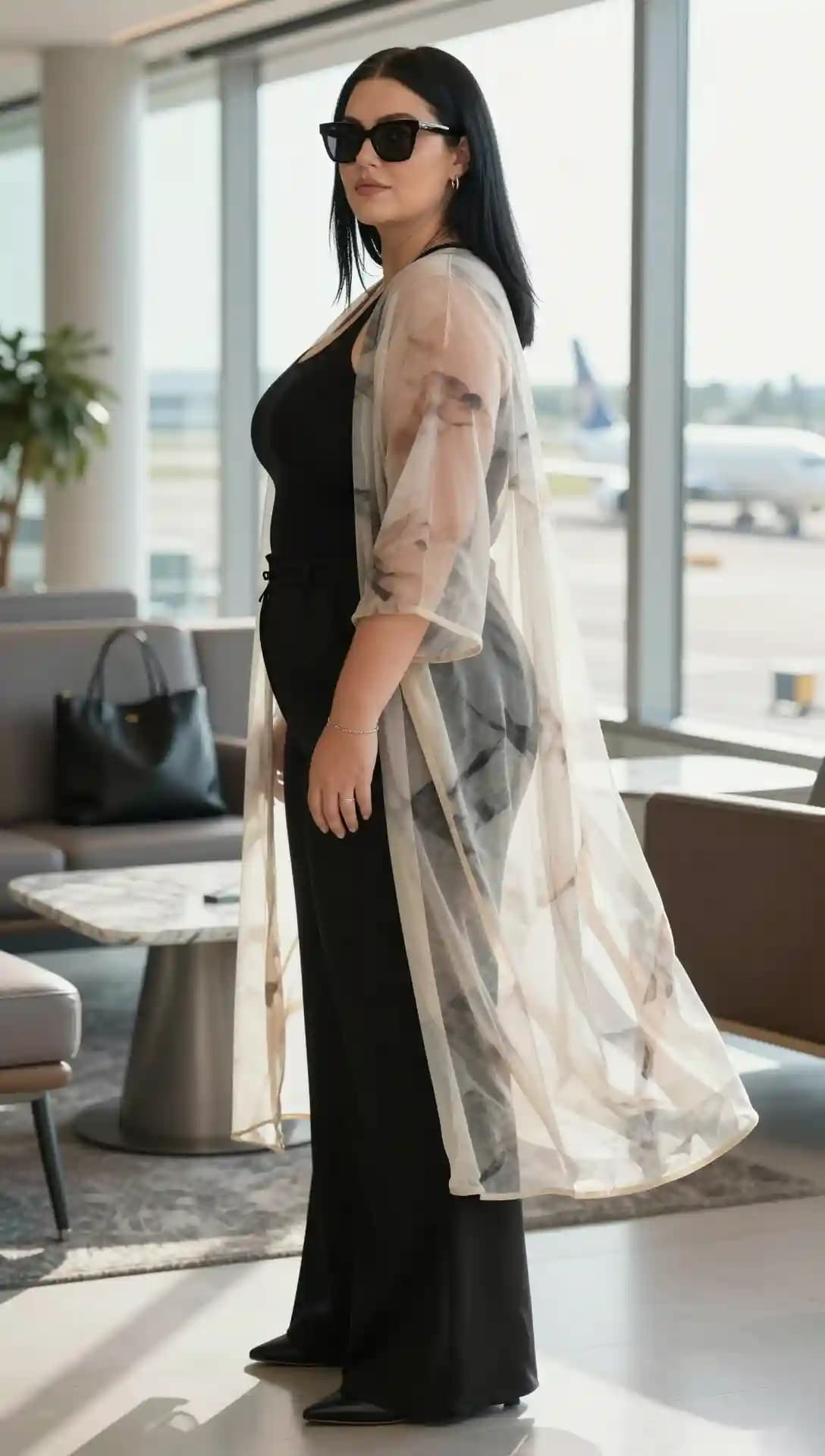 23 Stunning Summer Airport Outfit Ideas for Curvy Women in 2026