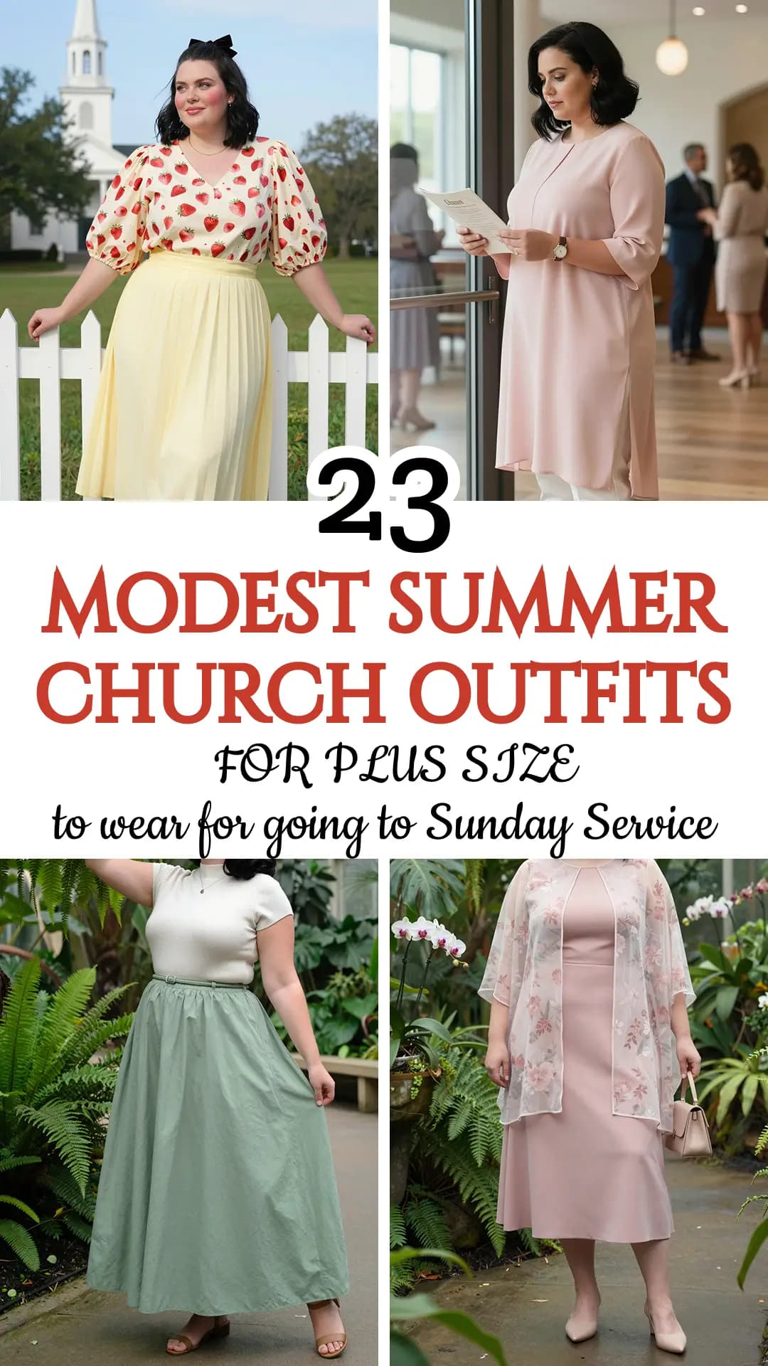 23 Stunning Summer Church Outfits for Plus Size Women (2026)