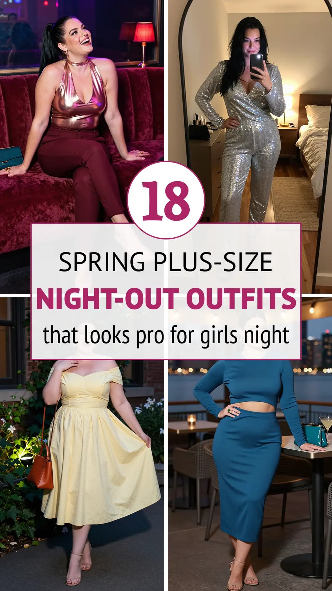 18 Stunning Summer Night Out Party Outfits for Plus Size Women (2026)