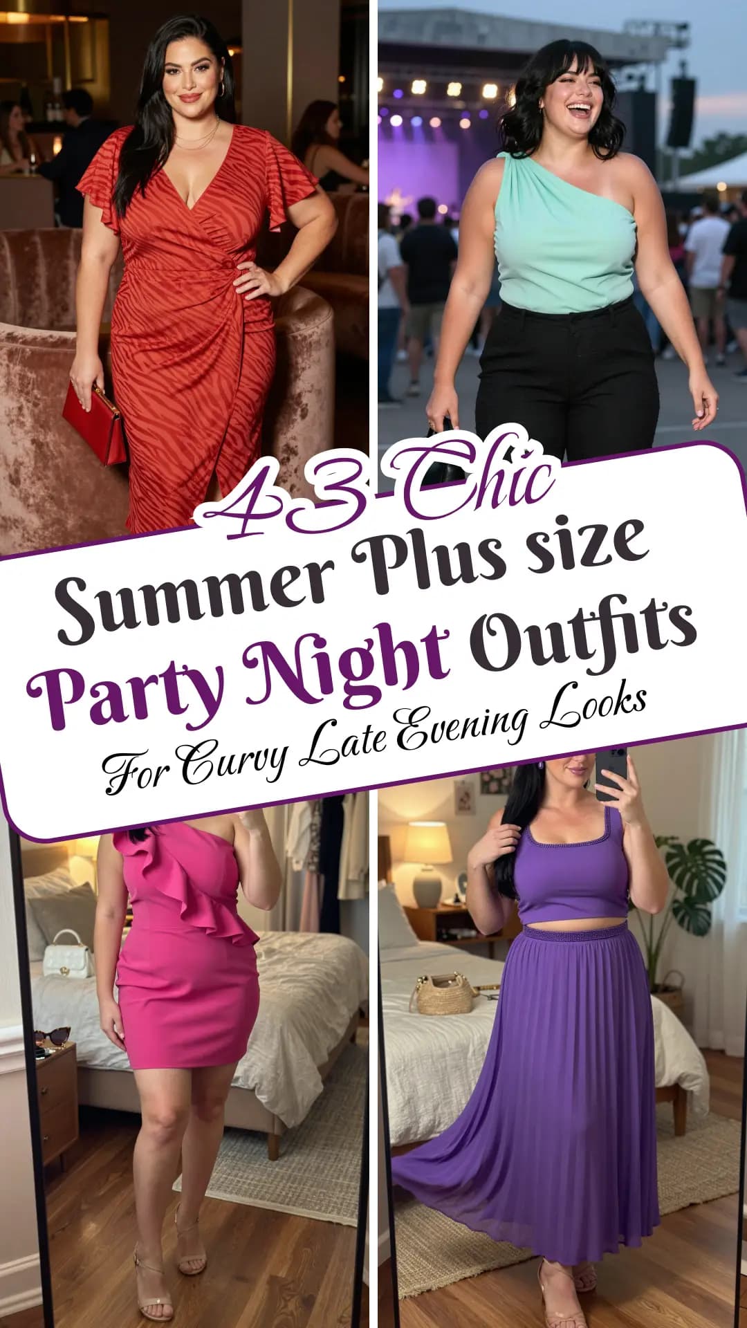 43 Stunning Summer Party Night Outfits for Plus Size Women (2026)