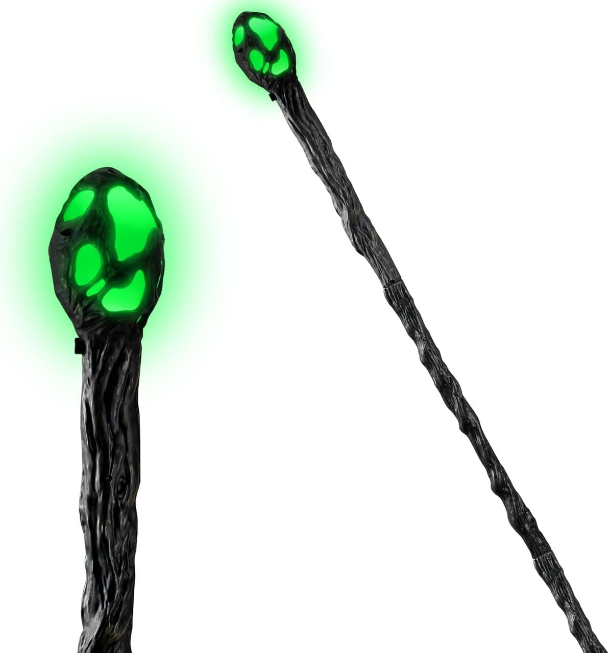 Light-up witch staff prop