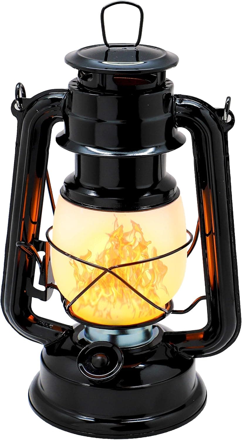 Vintage flame lantern