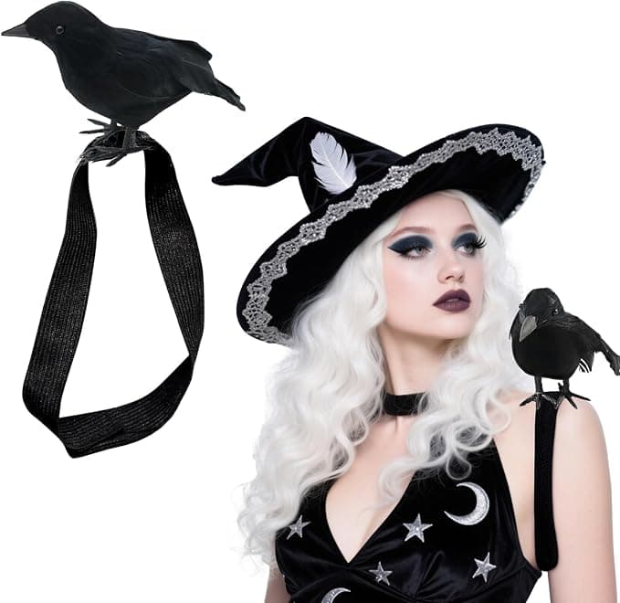 Black raven shoulder prop